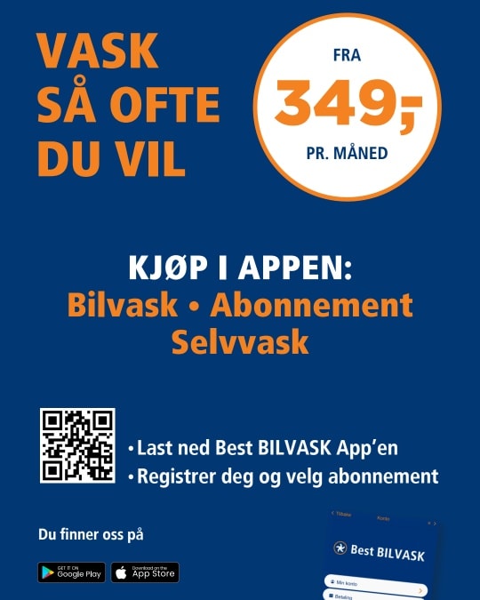 Bilvask informasjon